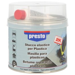 Presto műanyag gitt fekete 1 kg