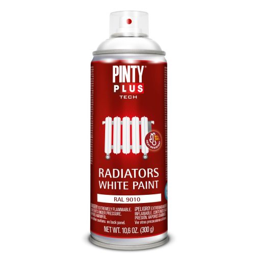 Pinty Plus Tech Radiátor fehér festék spray 400ml