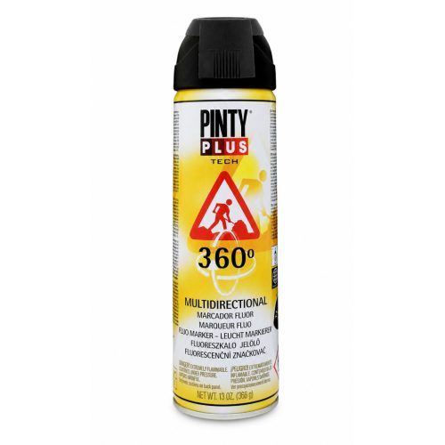 Pinty Plus Tech Jelölő spray fekete  - T101 500ml