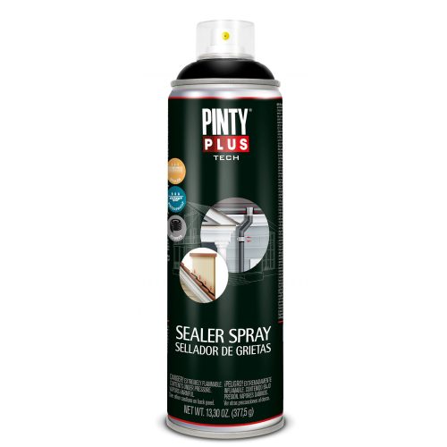 PINTYPLUS TECH Tömítő spray 500ml fekete