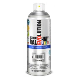 EVO Vízbázisú akril festék spray -  ezüst P150 400ml